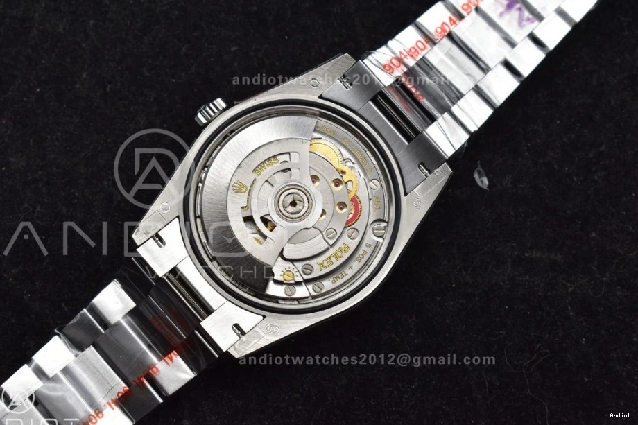 SS Dial Edition President Grey on V5 DayDate Best Roman Weight) Steel (Gain 904L 36 vr3255 Bracelet QF 0210